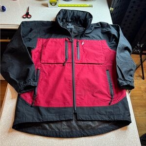 Frogg Toggs Toadz Men's Black and Red Jacket S